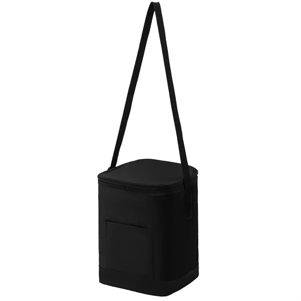 600D Solid color Insulated Lunch Bag with Adjustable Handles