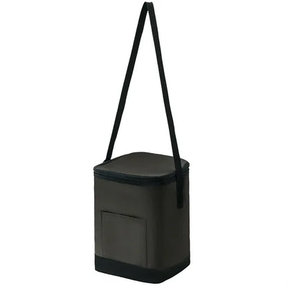 600D Solid color Insulated Lunch Bag with Adjustable Handles