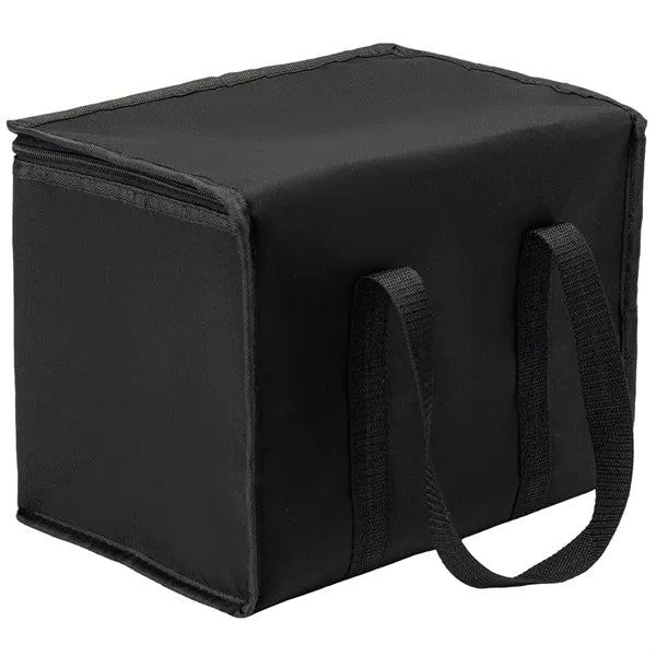 600D Insulated Zipper closure Lunch Bag with Double Handles