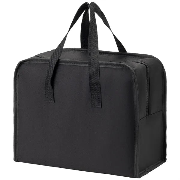600D Insulated Slim Lunch Bag with Double Handles