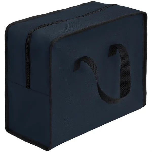 600D Insulated Slim Lunch Bag with Double Handles