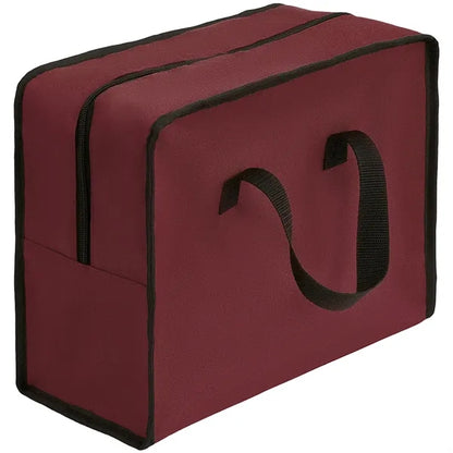 600D Insulated Slim Lunch Bag with Double Handles