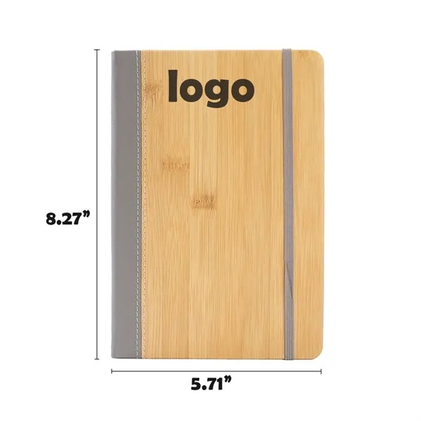 Elegant PU Leather And Cork A5 Notebook