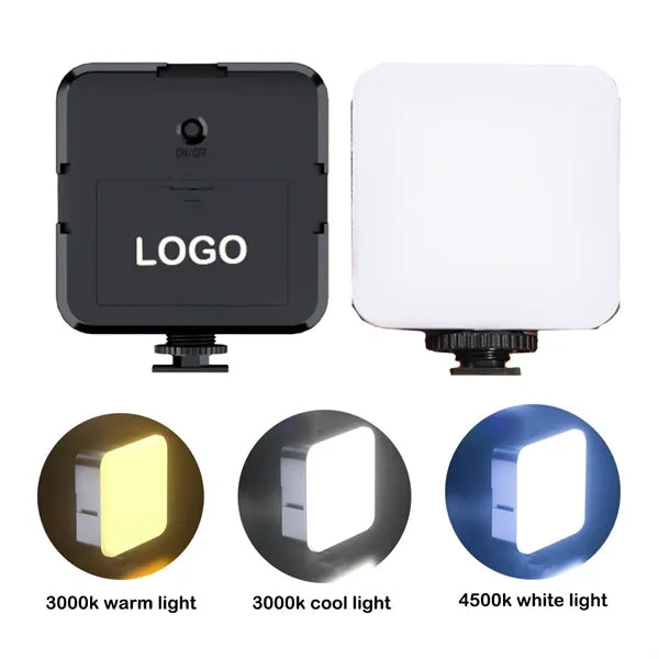 3-Color Portable LED Fill Light with Battery