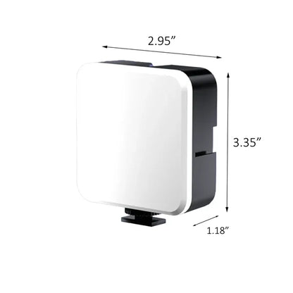 3-Color Portable LED Fill Light with Battery