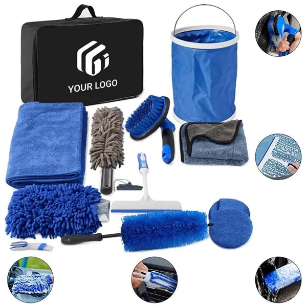 Versatile Automobile Detailing Brush Car Washing Tools Kit