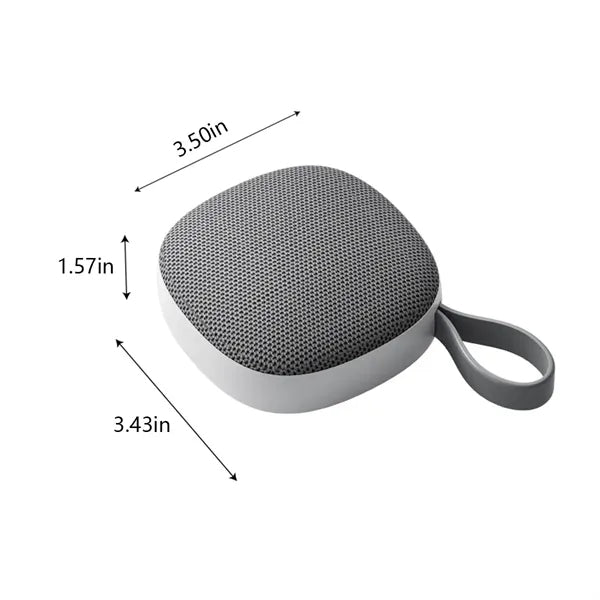 Mini waterproof stereo outdoor magnetic bluetooth speaker