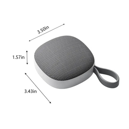 Mini waterproof stereo outdoor magnetic bluetooth speaker