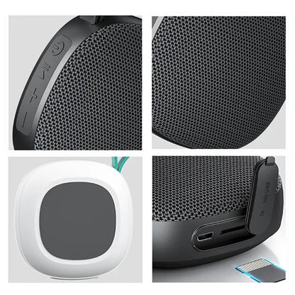 Mini waterproof stereo outdoor magnetic bluetooth speaker