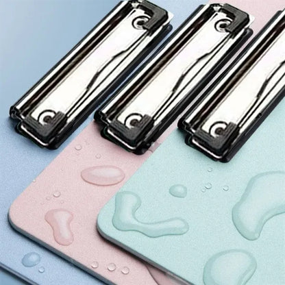A4 Standard Writing Plastic Clipboard with Metal Clip