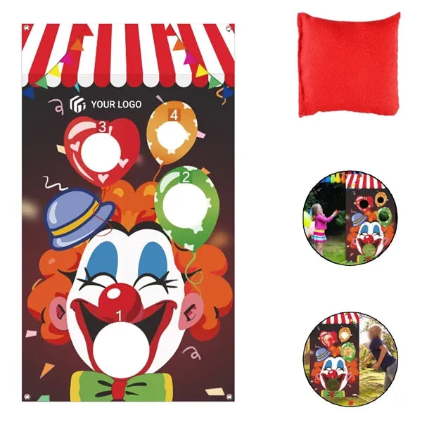 Fun party decorations carnival toss throwing games banner