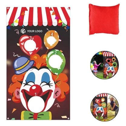 Fun party decorations carnival toss throwing games banner