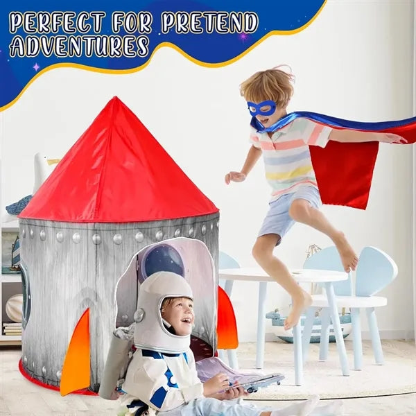Double Layers Kid Superhero Cape with Eye Mask