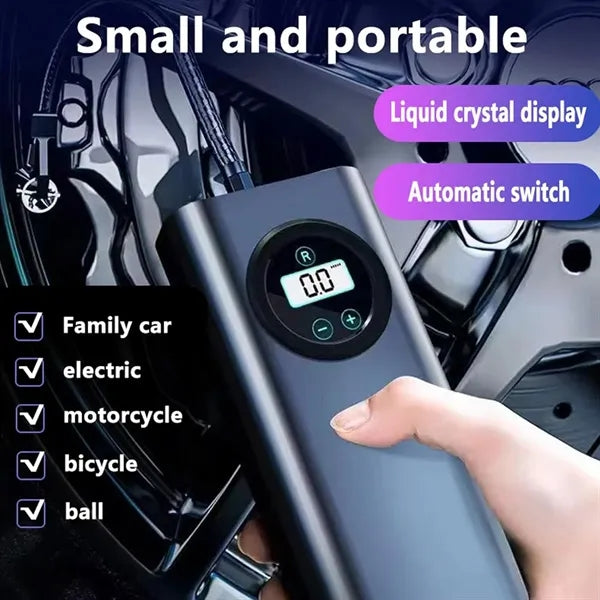 Portable Smart Digital Tire Inflator Electric Air Pump