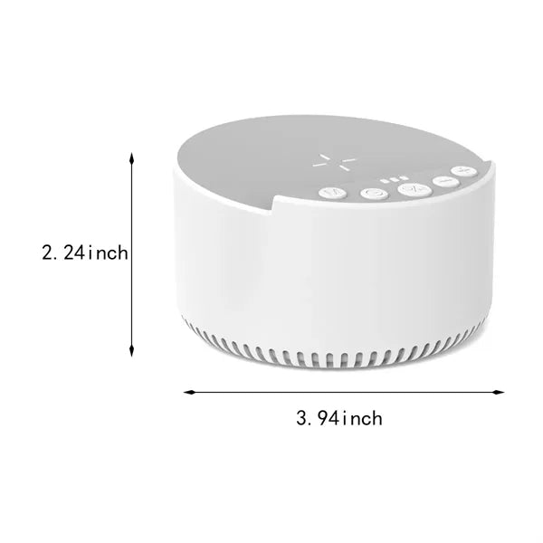 3 in 1 wireless charger white noise sound machine BT speaker