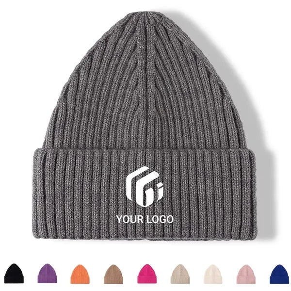 Unisex Winter Warm Hats Snow Caps Cashmere Knit Beanies