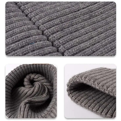 Unisex Winter Warm Hats Snow Caps Cashmere Knit Beanies