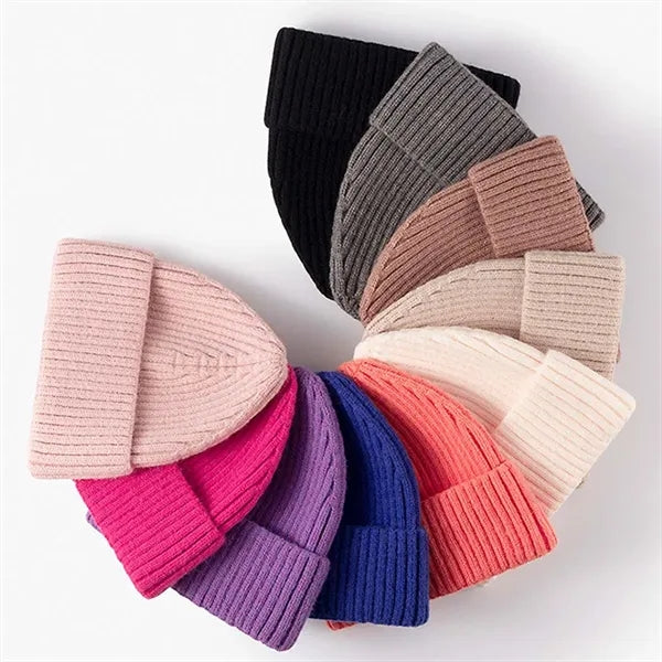 Unisex Winter Warm Hats Snow Caps Cashmere Knit Beanies