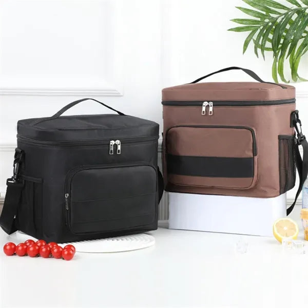 Portable leakproof picnic camping cooler insulated lunch bag