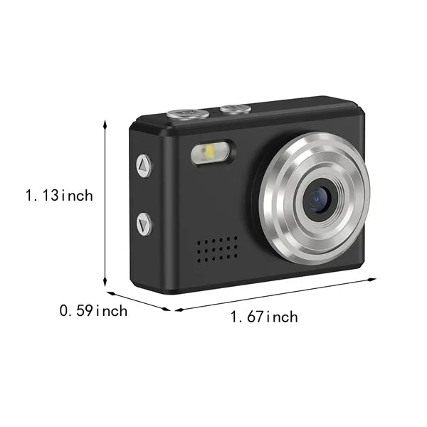 Portable video recording vlog mini keychain digital camera