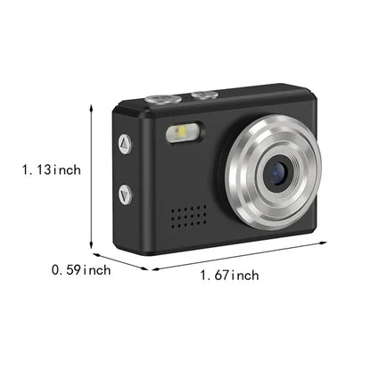 Portable video recording vlog mini keychain digital camera