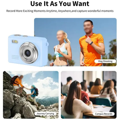 Portable video recording vlog mini keychain digital camera