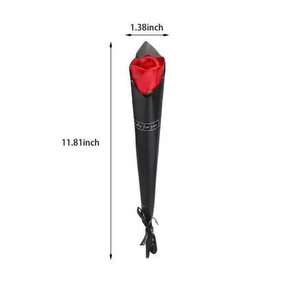 Gift wedding rose carnation artificial soap flower bouquet