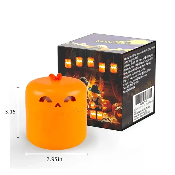 Halloween Pumpkin Jack O Lantern  with Lanyard