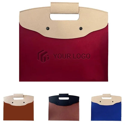 Multi functional customizable gift felt handbag tote bag