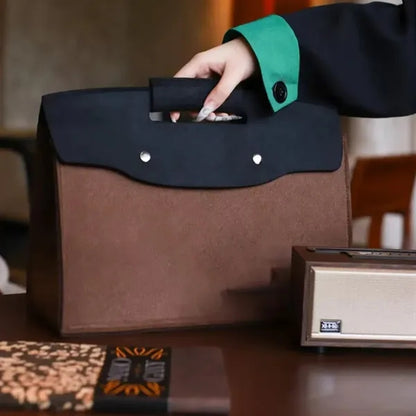 Multi functional customizable gift felt handbag tote bag