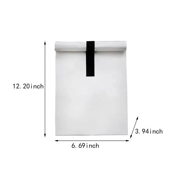 Customizable large capacity gift packaging kraft paper bag