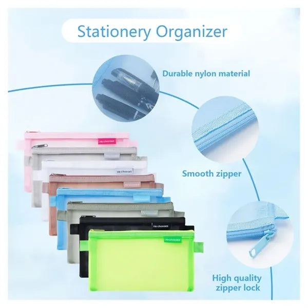 Nylon Mesh Pencil Pouch
