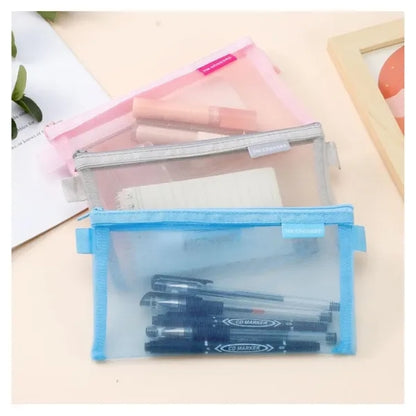 Nylon Mesh Pencil Pouch