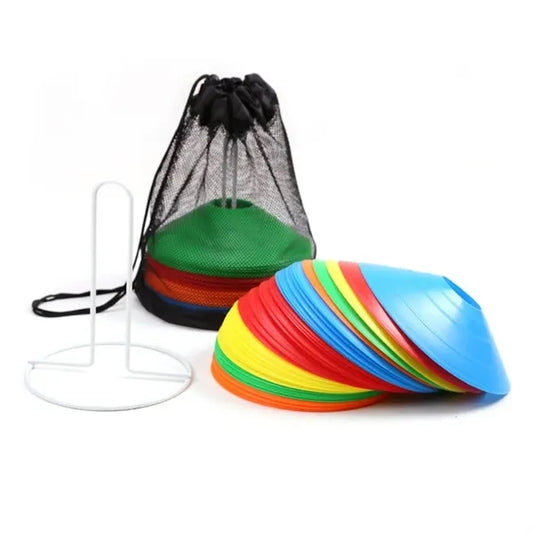 Football Training Discs with Mesh Bag