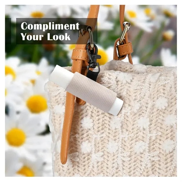 Lipstick Balm Holder Keychain