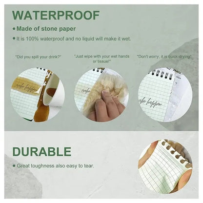 Stone Paper Pocket Notebook