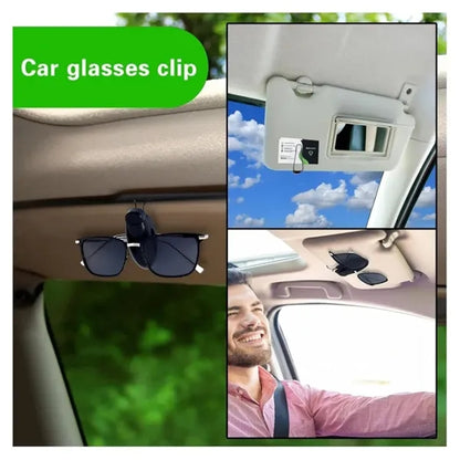 Car Sun Visor Sunglasses Storage Clip