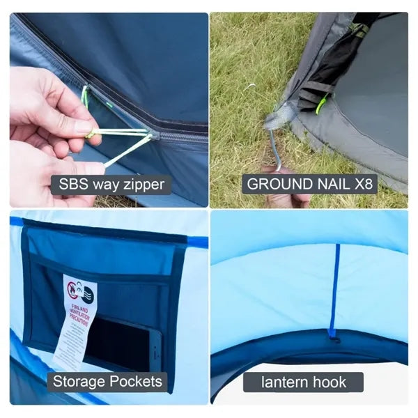 Portable Waterproof Pop Up Tent