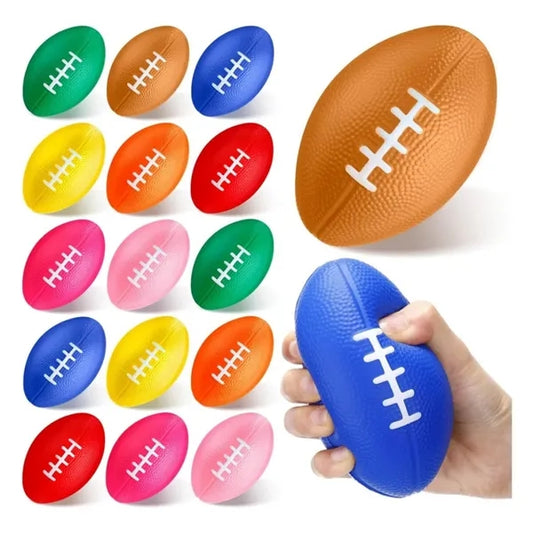 Assorted Color Small Stress Rugby Sports Ball
