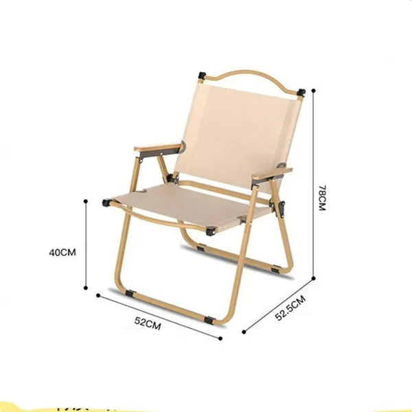 Portable Folding Camping Chair with Backrest Lightweight