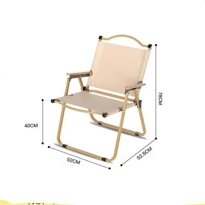 Portable Folding Camping Chair with Backrest Lightweight