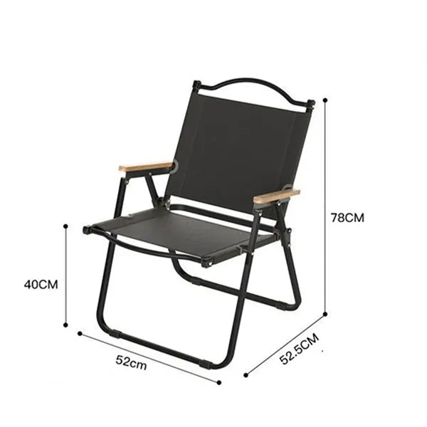 Portable Folding Camping Chair with Backrest Lightweight