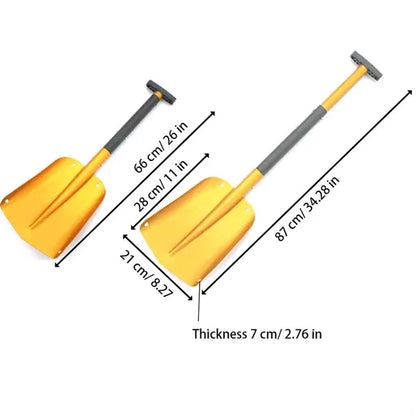 Portable Folding Snow Shovel