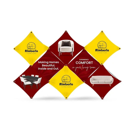Double X Micro GeoMetrix Table Top Display 12.60"x12.60"