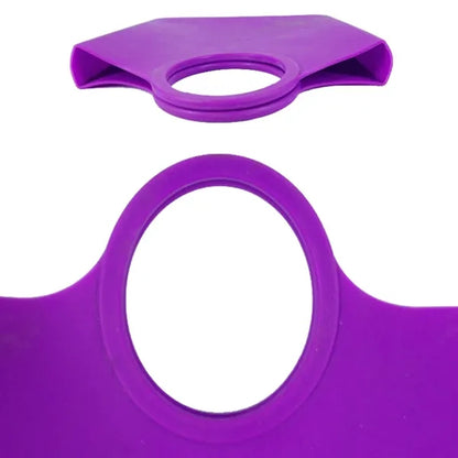 Custom Silicone Beach Grocery Tote Bag with Round Handles