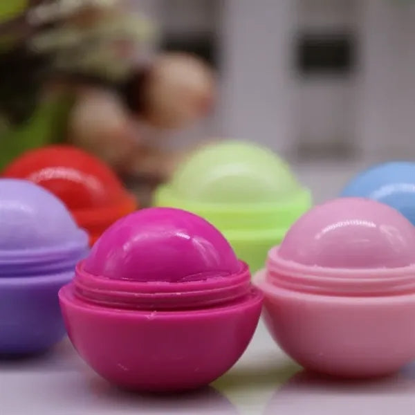 Round Scented Lip Balm