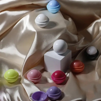 Round Scented Lip Balm