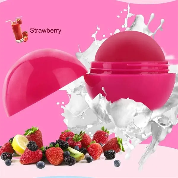 Round Scented Lip Balm