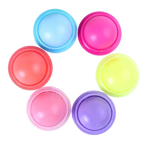 Round Scented Lip Balm