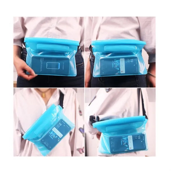 Waterproof Swimming Waist Pouch Bags with Strap For Phone